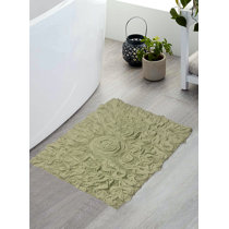 Green Leaves Bath Mats Bathroom Rugs Non-slip Soft Microfiber Absorbent  Machine Washable Entrance Doormat For Bathroom Floor Tub Shower 17.5 X 25.5  In