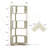 64.57'' H Corner Bookcase, 5 Tier Freestanding L-Shaped Corner Bookshelf, With Anti-Drop Panel, Display Shelf With Open Storage For Living Room Home Office, -636223988