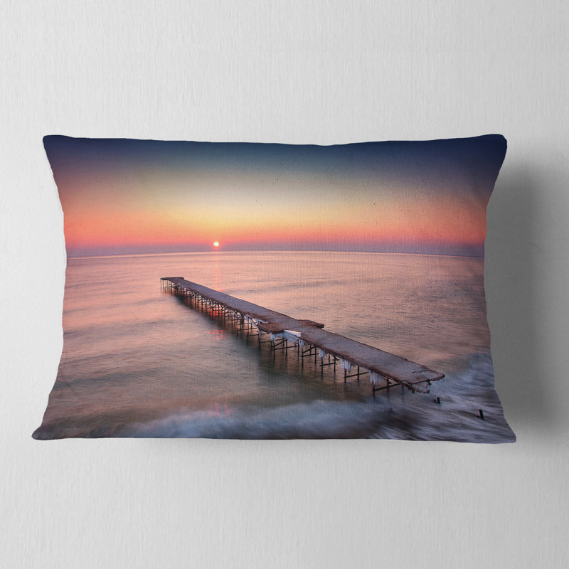 Coussin Sea Bridge, Rectangle, 12 po x 20 po