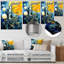 Panneaux solaires abstraits, collage de lumière du soleil IV - Collages abstraits, art mural en métal-937995734