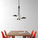 Inge 3 Light Dimmable LED Plug-in Pendant