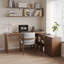 Bureaux en bois massif en L noyer foncé-1486163599-1486163593