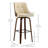Barvick Swivel Upholstered Counter Stool-1773442513