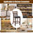 Japhet Upholstered Counter Stool with Solid Wood Frame-619348141