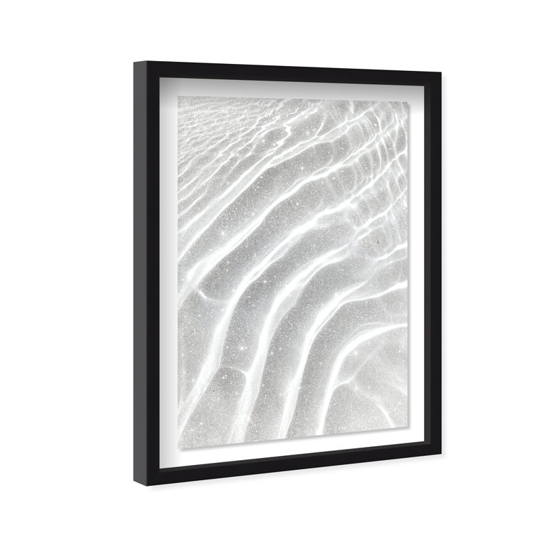 Water Ripples I Print by Oliver Gal, 25.5" H x 17.5" W, Black Shadowbox