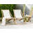 Dahlgren Round Bamboo Solid Wood Foldable Outdoor Bistro Table , 17.5 " W 12 " D