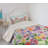 Flower Farmhouse / Country Polyester Coverlet-1967378762