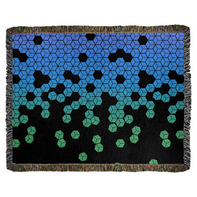 Couverture en coton tissé Katelyn Elizabeth