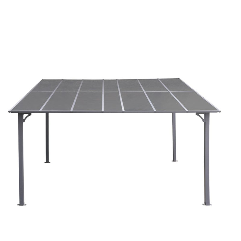 Aluminium Wall Gazebo, 240cm H x 300cm W x 300cm D
