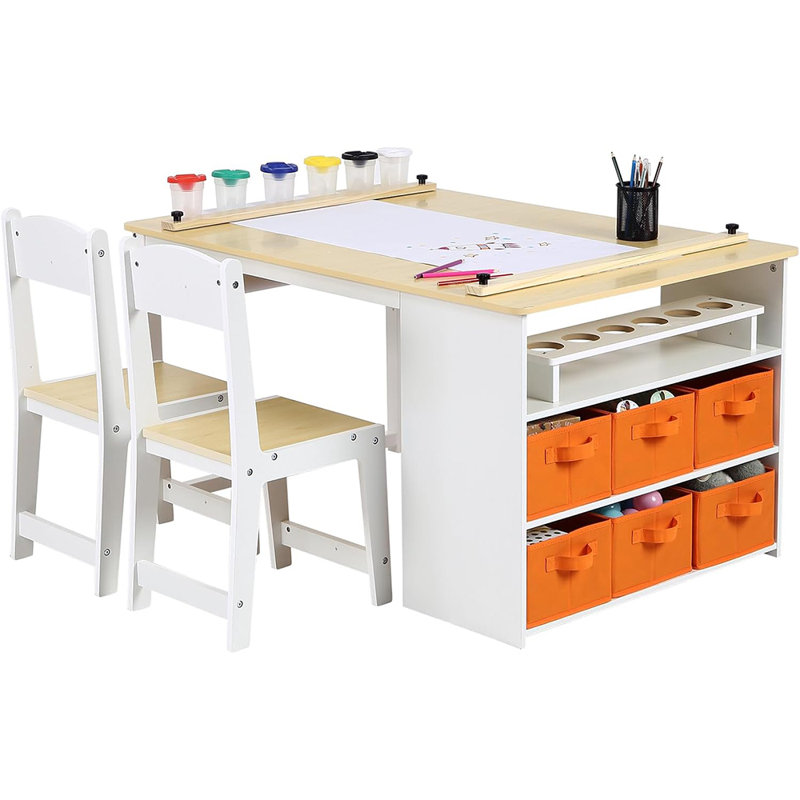 Table pour enfants avec 2 chaises