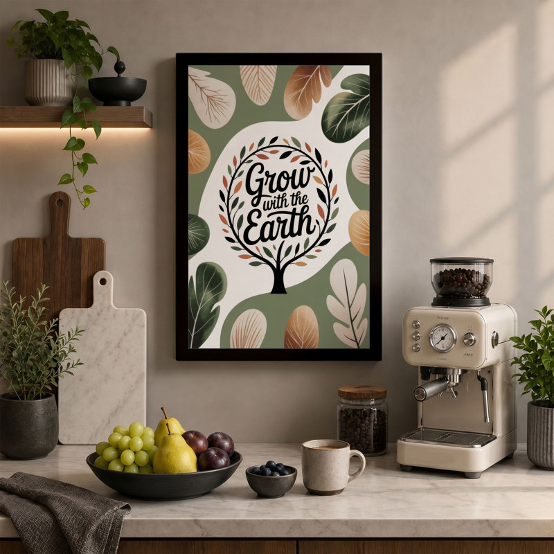 Print, 30x20 - 76.2 x 50.8 cm, Teal Border