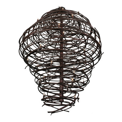 Lustre géométrique unique à 36 lumières Cyclone