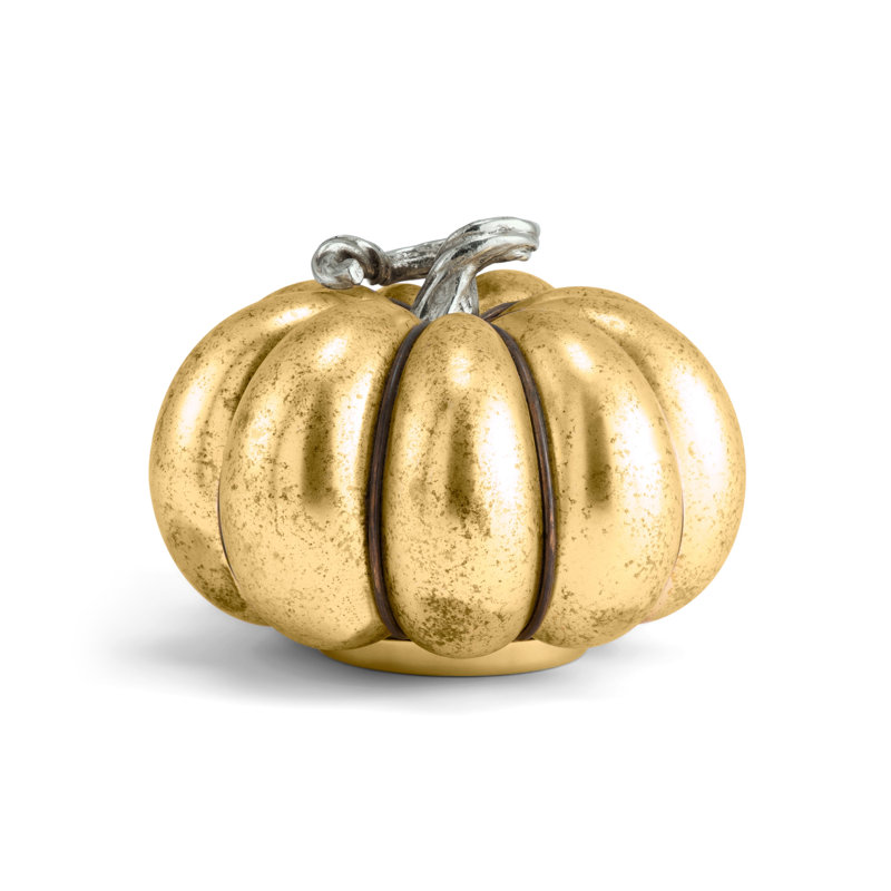 Seasonal 6.5" Pumpkin Sculpture