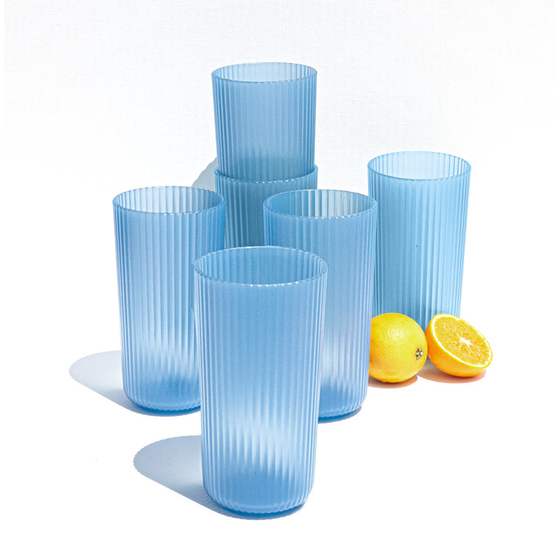 Tarhong 22oz. Highball Glass, Blue