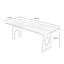 Bureau rectangulaire brun en bois massif-1517899321