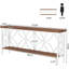 Table basse élégante, canapé de style nordique, console à 2 niveaux-1848904257-1848904271