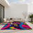 Vivid Oscillation Indoor And Outdoor Area Rug-315569560