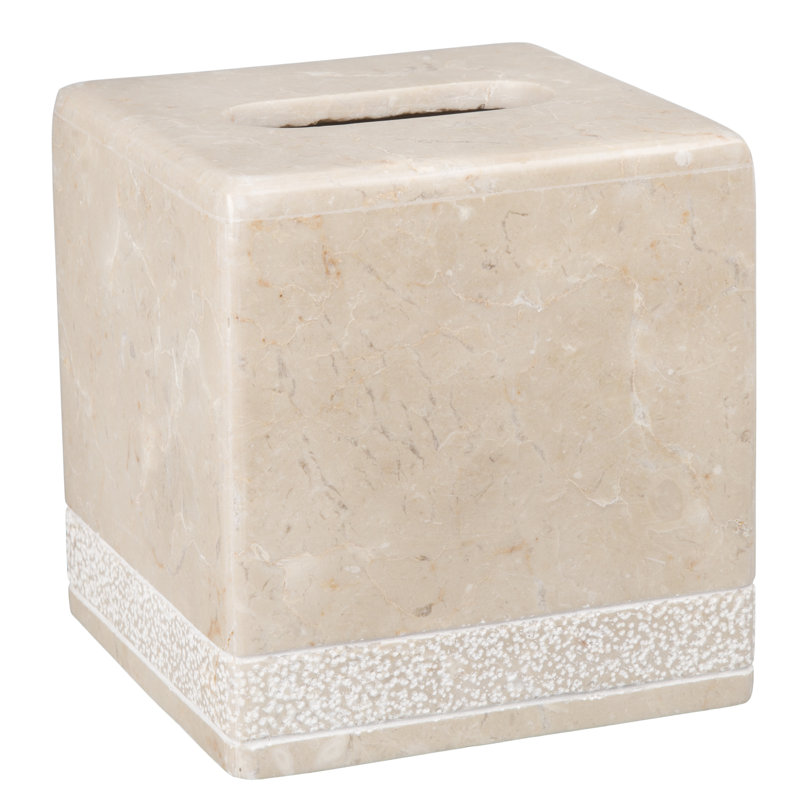 Marble Tissue Box Cover
