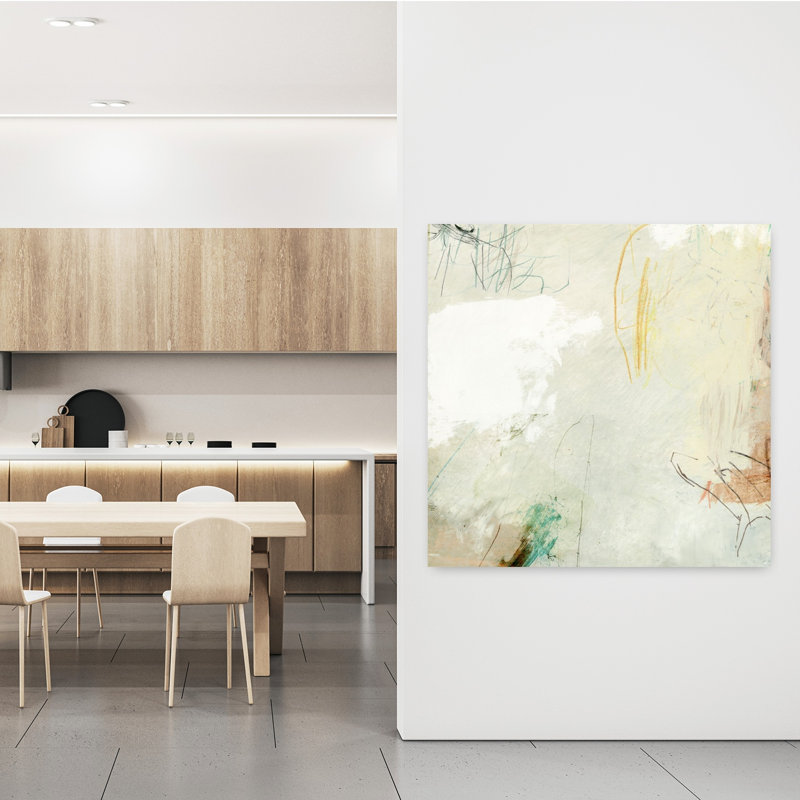 Art contemporain contemporain abstrait, H 48 po x l 48 po