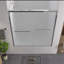 Porte de douche coulissante double Hardware, 56 - 60 "x 58", verre trempé de 6 mm de 1/4 po, cadre en aluminium, performance sûre et fiable pour la salle de bain Porte large de 60 po de conception américaine, facile à installer-121585381