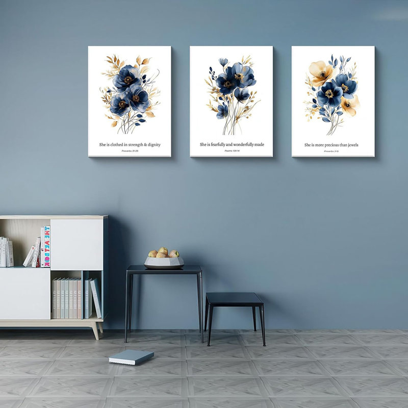 3 Piece Wrapped Canvas Print