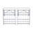 Franson Metal Folding Queen Platform Bed Frame-767823867