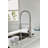 Kitchen Faucets Commercial Single Handle Single Lever Pull Down Sprayer Spring Kitchen Sink Faucet