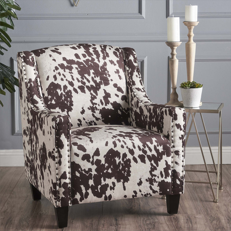 Fauteuil club en velours 29,25 po Burton