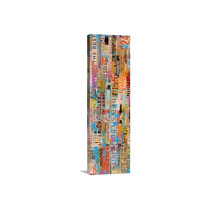 «Suzana Metromix 18» par Kirana, impression, H 48 po x l 16 po x p 1,5 po, Toile