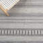Tapis rayé en laine / coton Khyon-170429611