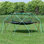 Centre de jeu à dôme d'escalade géométrique 13 pi, tour d'escalade pour enfants avec hamac, support en acier résistant à la rouille et aux rayons UV de 1000 lb