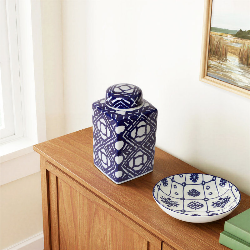 Zeppelin Porcelain China Jar