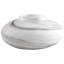 Moon Mist Glass Table Vase