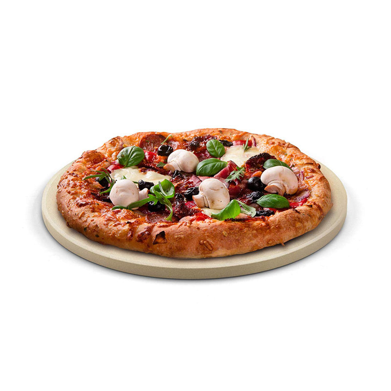 Pierre à pizza en cordiérite Cook N Home, H 0,6 po x l 14 po x L 14 po