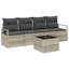 230cm Wide Patio Sofa with Cushions