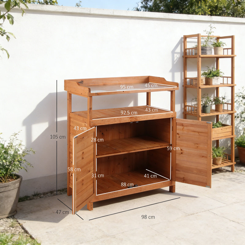 Manufactured Wood Potting Bench