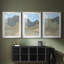 Saddle Mountain I - Impression personnalisée de qualité supérieure avec passe-partout - 3 pièces-1687020136-1687020140