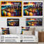 «Colorful City in Vancouver III», reproduction sur toile-86580433-86580439