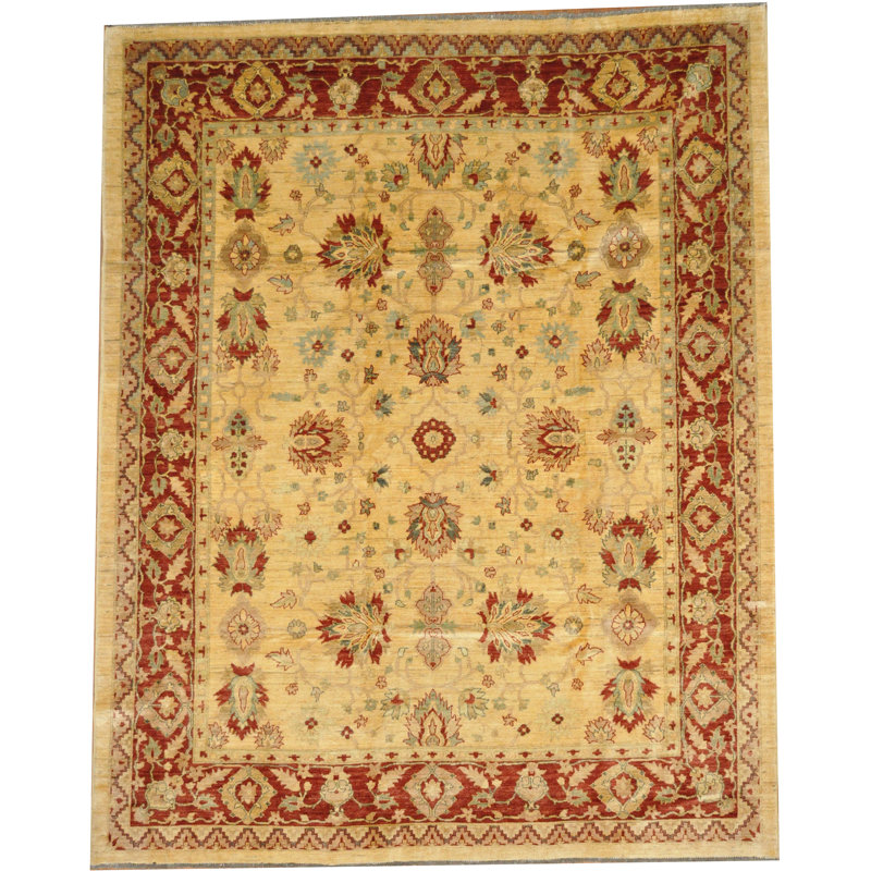 Tapis en laine noué à la main Oushak