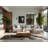 Soft Plush Duran Storm Caller Warrior Bold & Eclectic Modern Arc Area Rug in Beige – Beige Binding-1383121837