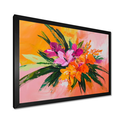 «Tropical Bouquet Of Palms II», impression d'art mural Bouquet