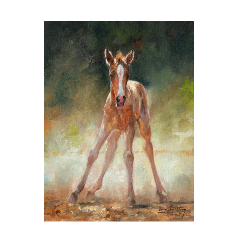 Art sur toile «rouleau David», H 14 po x l 19 po