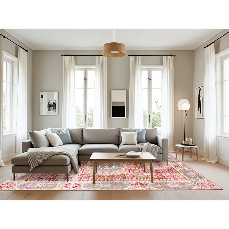 Wool Oriental Indoor Rug, Rectangle 8' x 10'