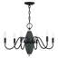 Lustre noir 6 lumières Laurelin-2121048178