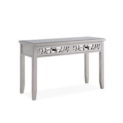 Christopher 120cm Glass Top Console Table