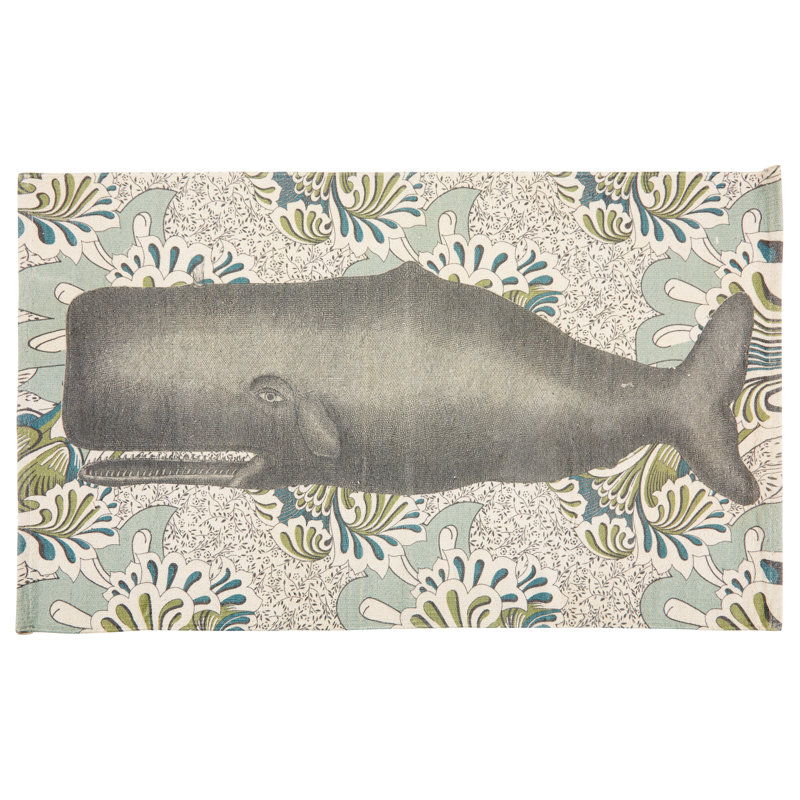 Floral Bath Mat