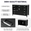 Meuble-lavabo simple autoportant 47 po avec comptoir en résine, portes à fermeture en douceur et tiroirs à fermeture en douceur 47 po-586441599
