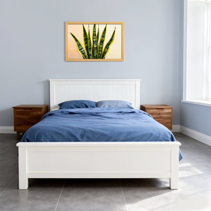 Plantes et fleurs, motif de feuilles de plantes, H 12 po x l 18 po, Toile tendue, Ne s’applique pas