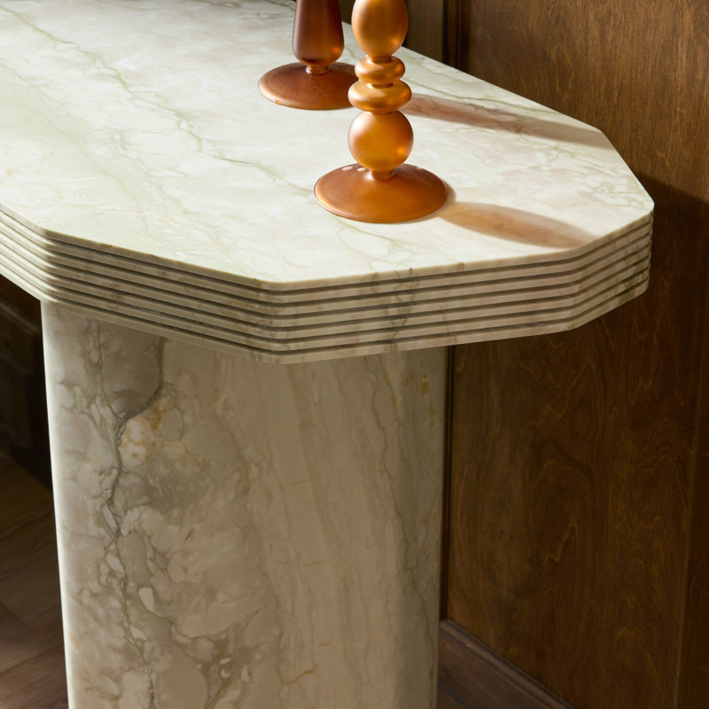 Dani 55 in. Marble Console Table