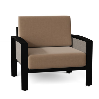 Chaise de patio avec coussins Metropolis